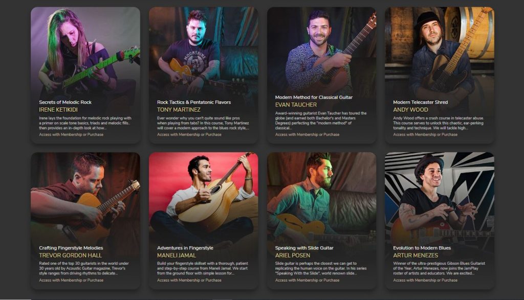 guitar lessons online